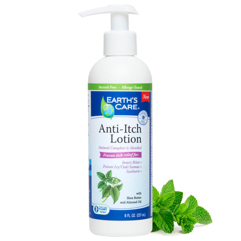 Steroid-Free Anti-Itch Lotion 8 oz Soothes Skin Irritations