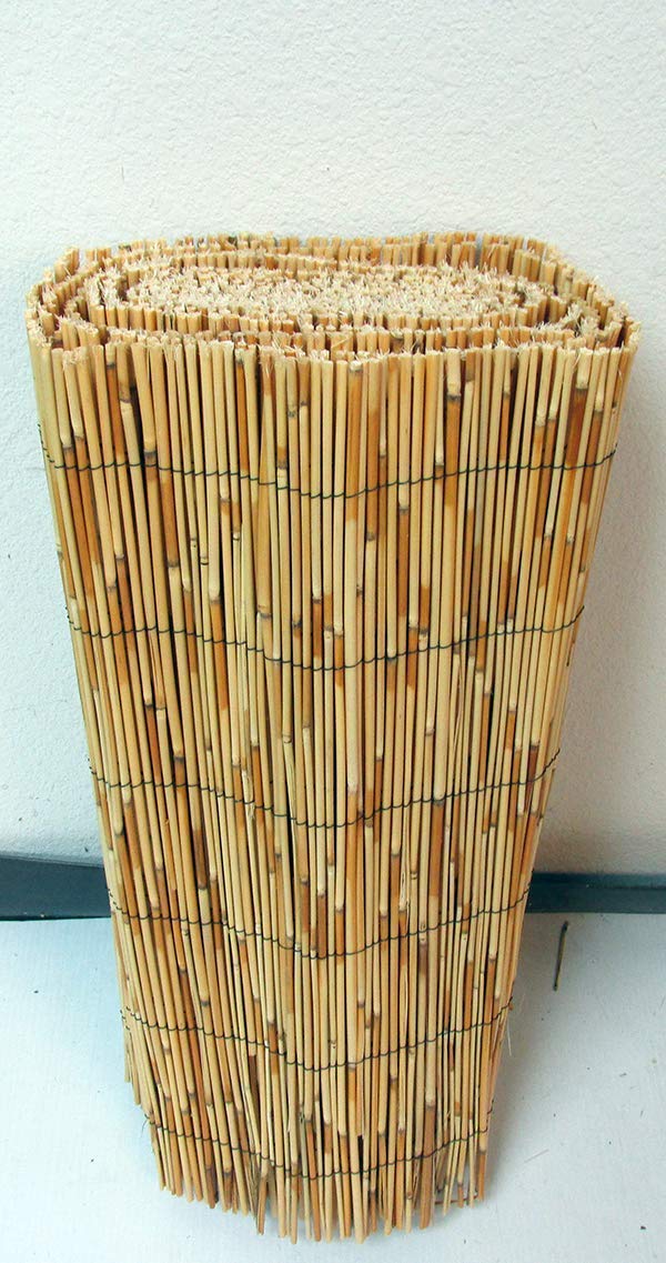 Natural Reed Fence Privacy Screen 2' x 14'