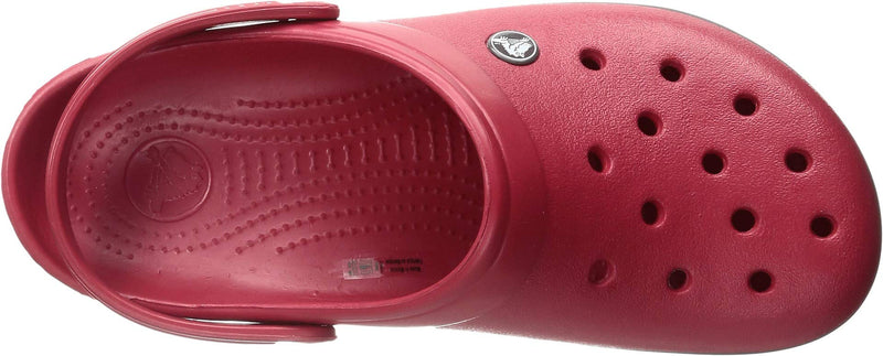 Unisex Crocband Clogs M 9/ W 11 - Comfortable Red Footwear