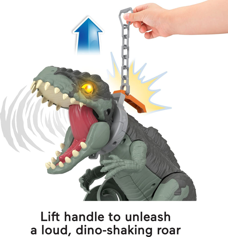 Jurassic World Imaginext Giga Dino Toy with Lights & Sounds 16 Inch