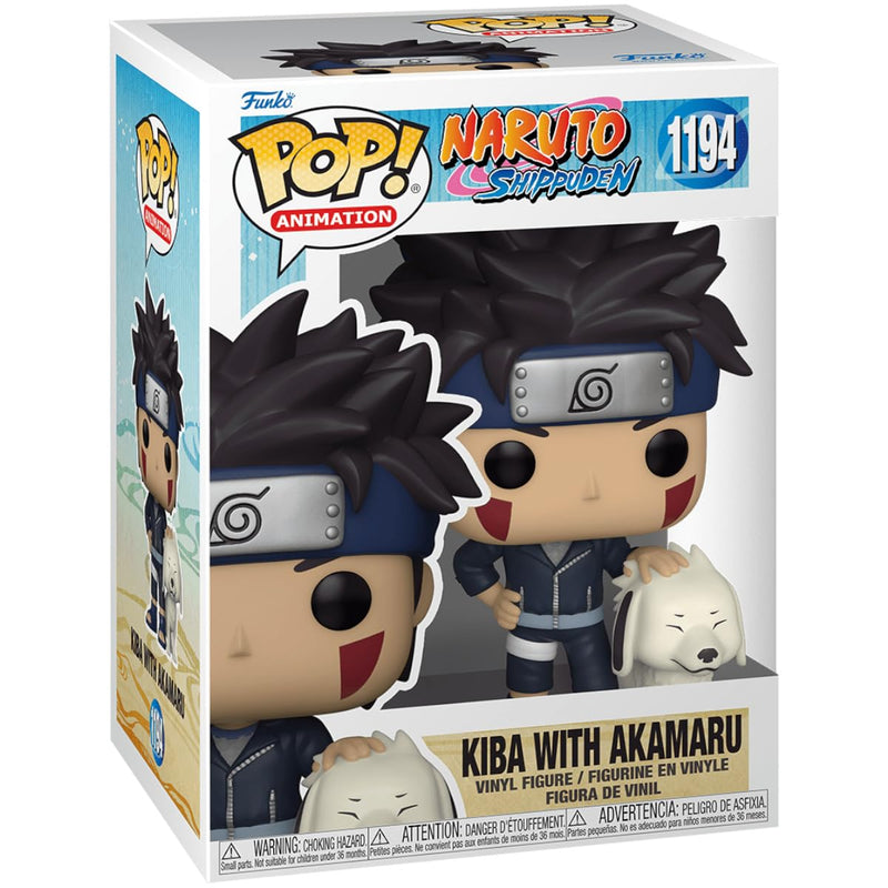 Funko Pop! Naruto Shippuden - Kiba with Akamaru Vinyl Figure