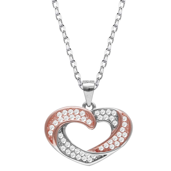 GIVA Love Heart Pendant Necklaces Link Chain for Women 925 Sterling Silver