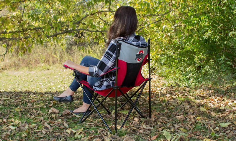 Red Ohio State Buckeyes Portable Folding Chair