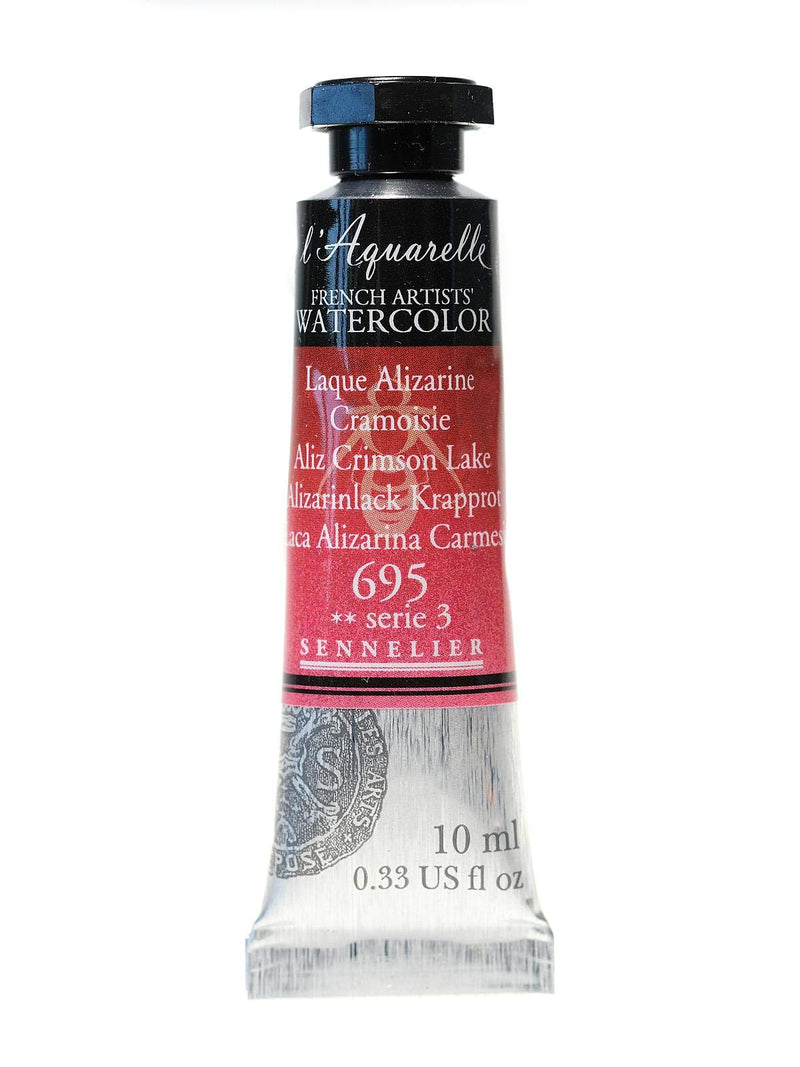 Sennelier Laquarelle French Artists Watercolor Alizarin Crimson Lake 10 Ml C29