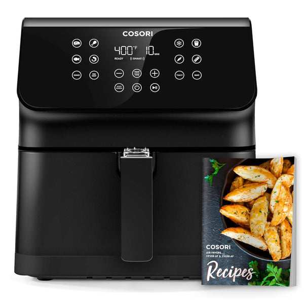 COSORI Black 12-in-1 Air Fryer with AdaptIQ Tech, 5.8 Quart, Dishwasher Safe