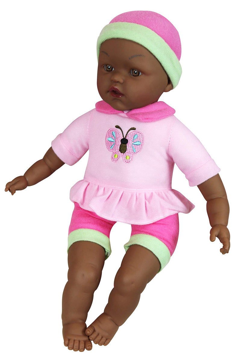 Lissi Doll Umbrella Stroller Set with 16 African American Baby Doll