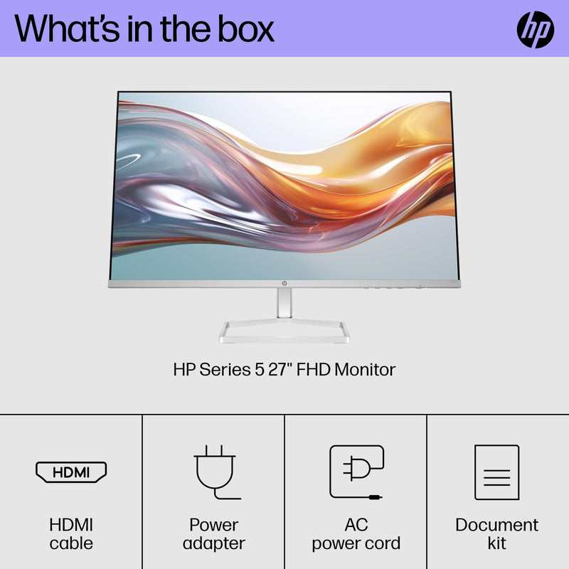 HP Series 5 27 inch FHD Monitor Full HD Display 1920 x 1080 IPS pane Monitor