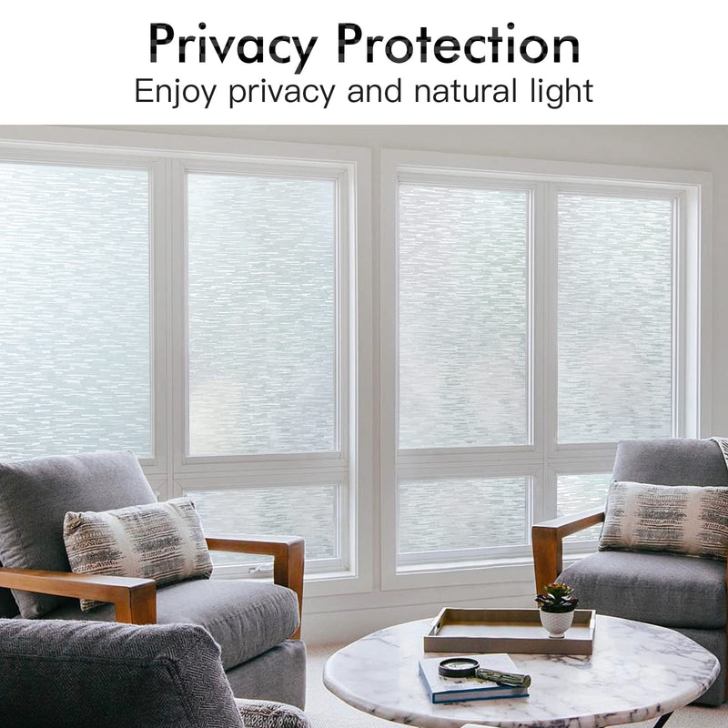 Frosted Glass Window Film Heat Blocking 23.6" x 78.7"