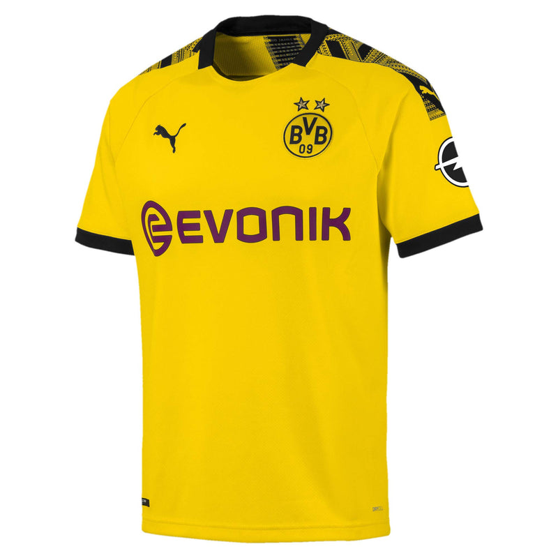 Puma Dortmund 19/20 Home Jersey - Small Cyber Yellow/Black