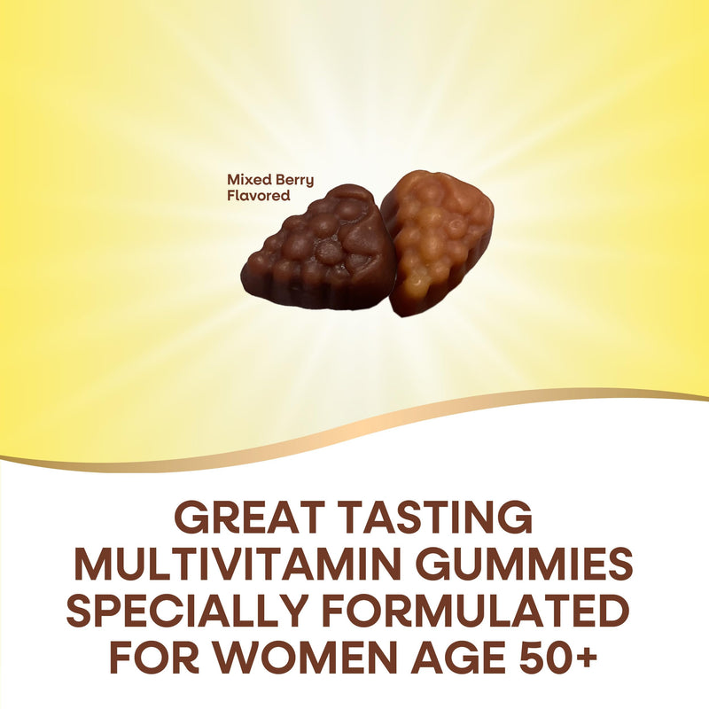 Nature's Way Alive! Women’s 50+ Daily Multivitamin Gummies - 130 Count