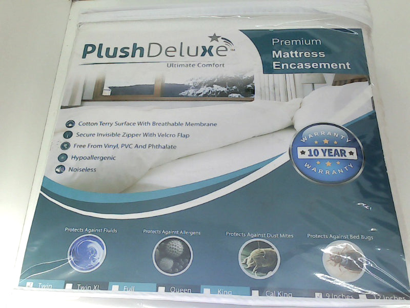 Plushdeluxe Mattress Encasement 9 Inch