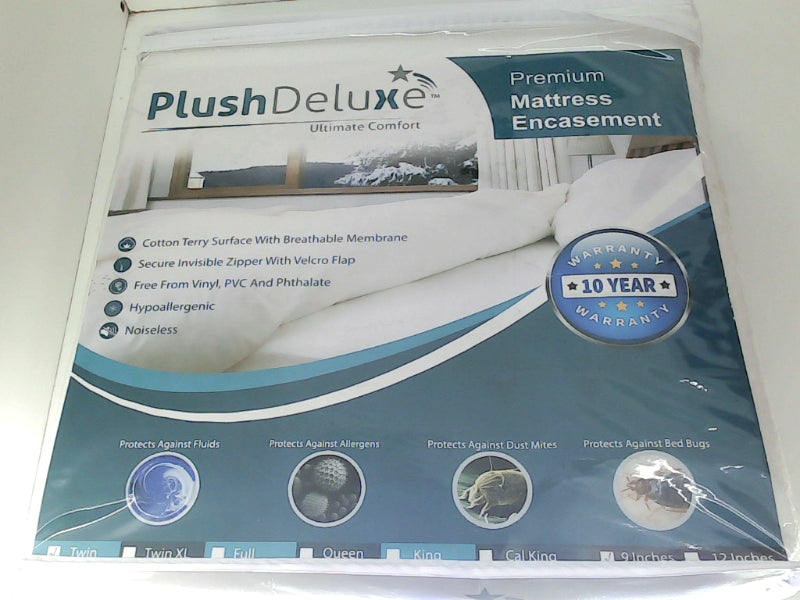 Plushdeluxe Mattress Encasement 9 Inch