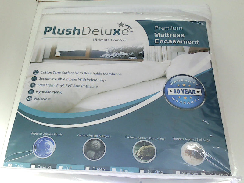 Plushdeluxe Mattress Encasement 9 Inch