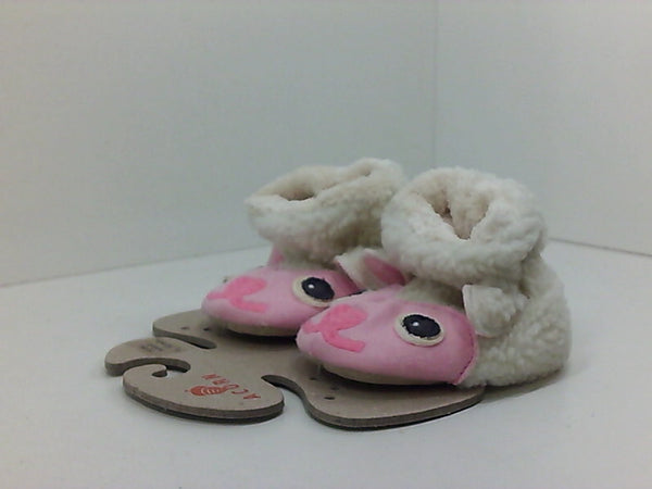 Acorn Baby Girl Animal Design Booties - Size 6-12 Mos