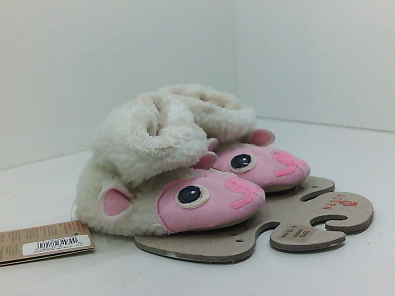 Acorn Baby Girl Animal Design Booties - Size 6-12 Mos