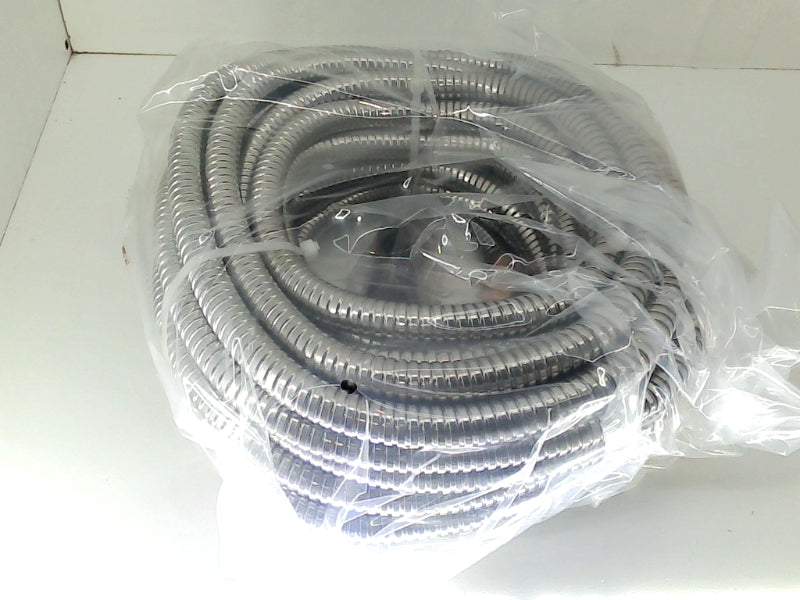 50ft Stainless Steel Metal Garden Hose Durable Outdoor Watering Solution