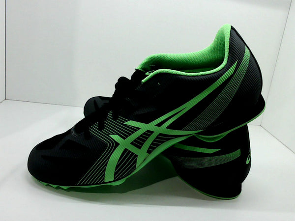 Asics Mens Hypersprint 5 Lace Up Soccer Sneaker Color Green/black Size 12.5