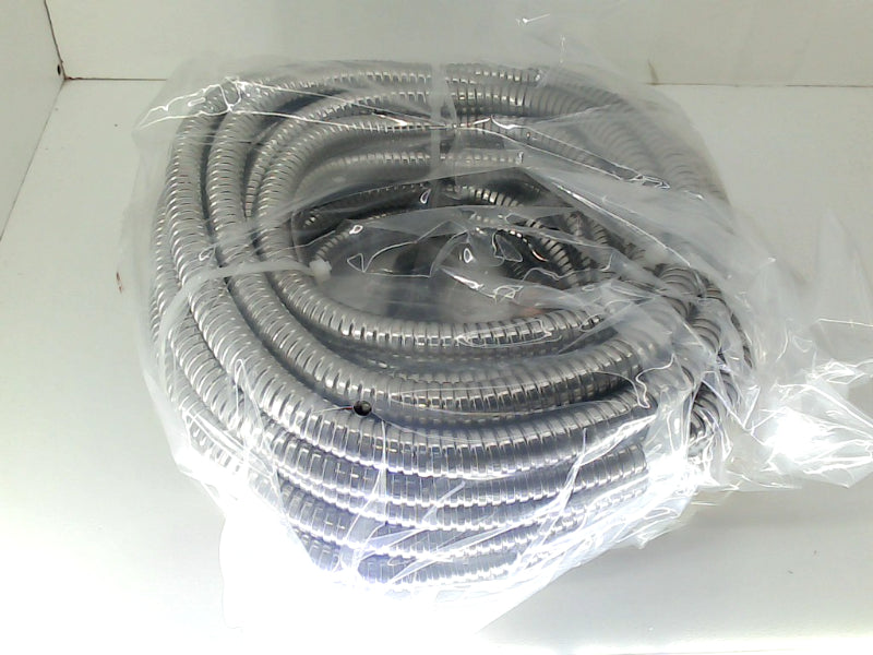 50ft Stainless Steel Metal Garden Hose Durable Outdoor Watering Solution