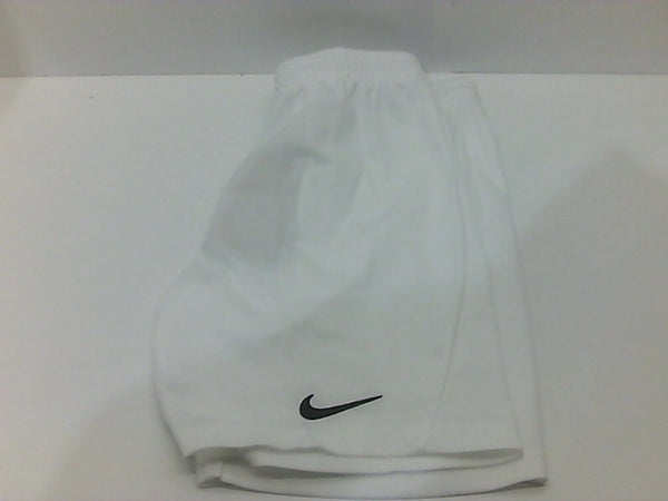 Nike Youth Dri-FIT Park III Shorts White Small