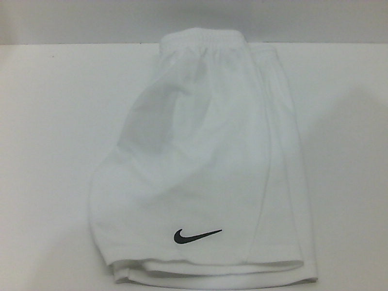 Nike Youth Dri-FIT Park III Shorts White Small