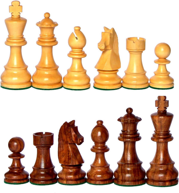 StonKraft Wooden Chess Pieces Pawn with Extra Queens Figurine Pieces Coins