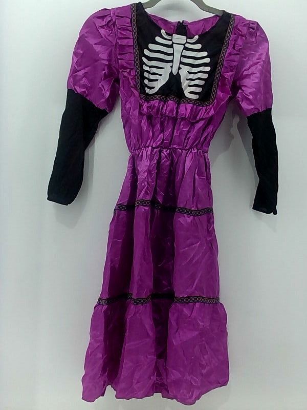 Kids Skeleton Costume Dress Large