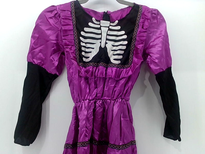 Kids Skeleton Costume Dress Large