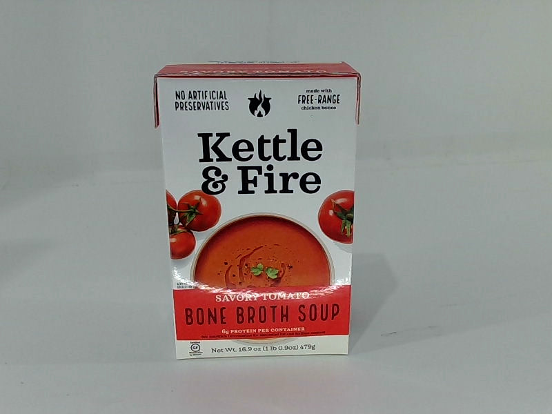 Kettle & Fire Kettle And Fire, Tomato Soup Bone Broth MultiColor Size 16.9 Oz