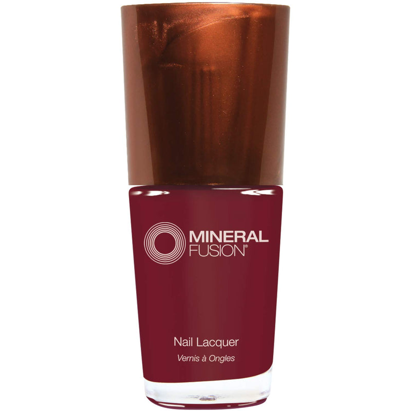 Mineral Fusion Nail Lacquer Matte Mulberry 0.33 Fl Oz One Size