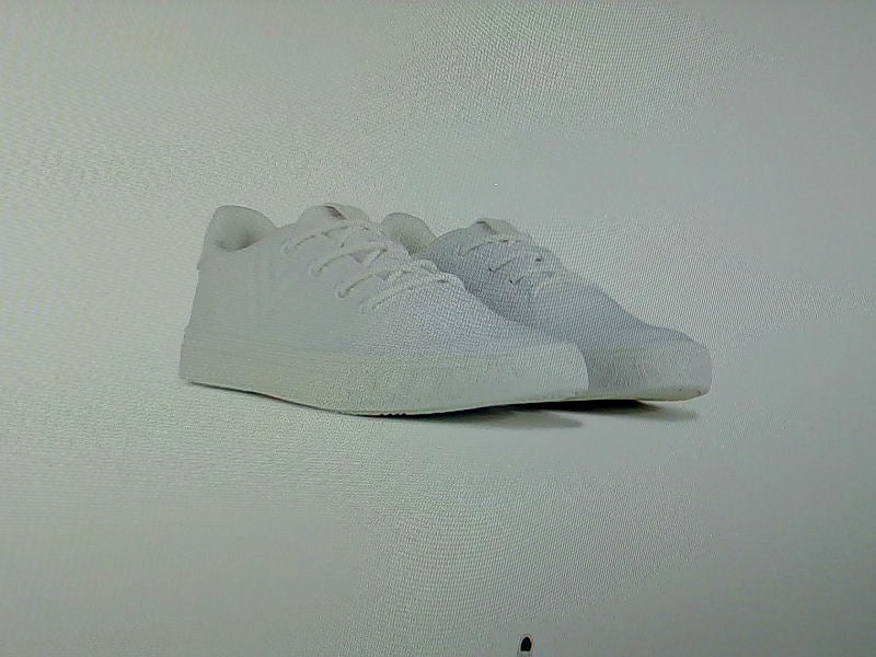 White Athletic Shoes Size 6.5 Comfortable and Stylish Footwear Pair of Shoes