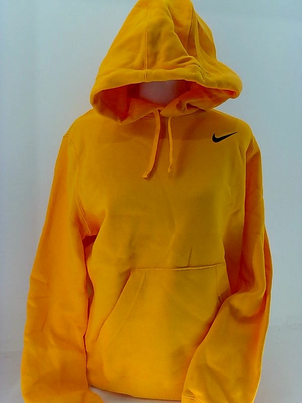 Nike Womens Pullover Fleece Hoodie Gold Size Small Regular Pullon Fashion