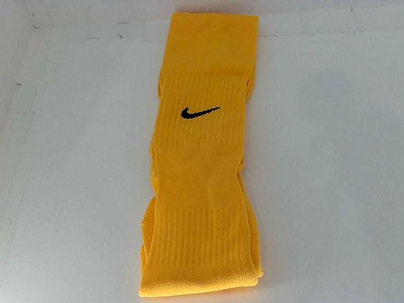 Nike Mens Socks Athletic Socks Color Yellow Size Large