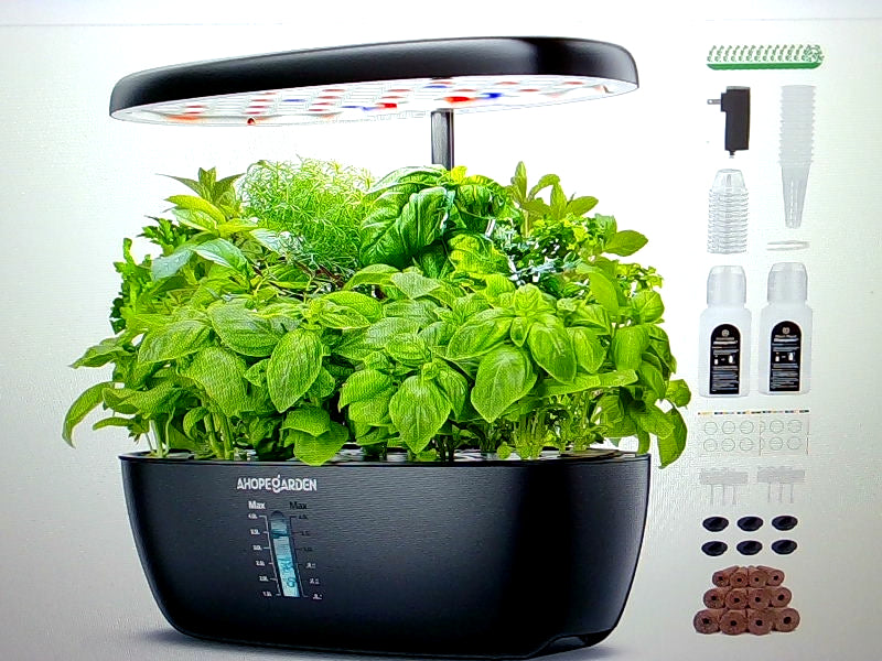 Ahopegarden Intelligent Indoor Planter With Led Grow Light