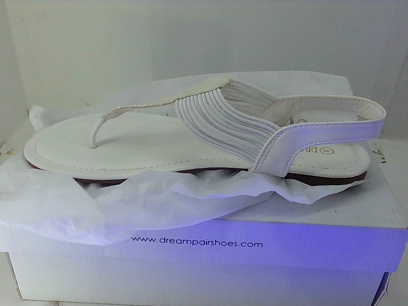 Dream Pairs White Sandals - Size 8 Inch