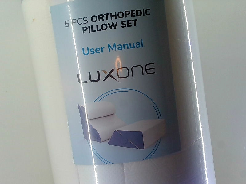 Luxone Orthopedic 5 Piece Pillow Set for Ultimate Comfort