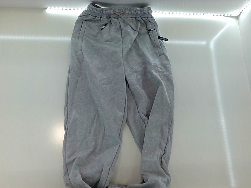 Light Grey Jogger Pants 3XL with Drawstring Waist