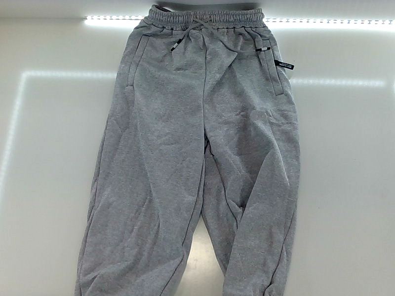 Light Grey Jogger Pants 3XL with Drawstring Waist