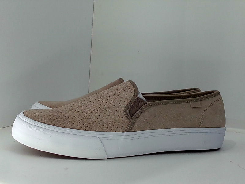 Keds Women's Taupe Suede Slip-On Sneakers Size 6