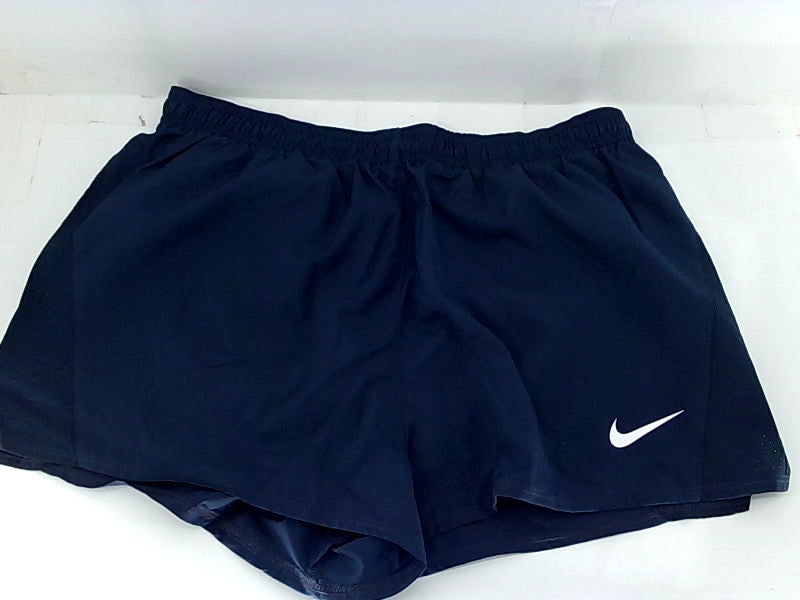 Nike Women's Dri FIT 10k Running Shorts Medium Navy