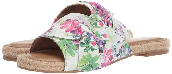 Aerosoles Women's Buttercup Slide Sandal Color White Floral Size 8