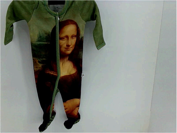 Baby Boy Collection Mona Lisa Footie Bodysuit Color MultiColor Size 6-9 Months