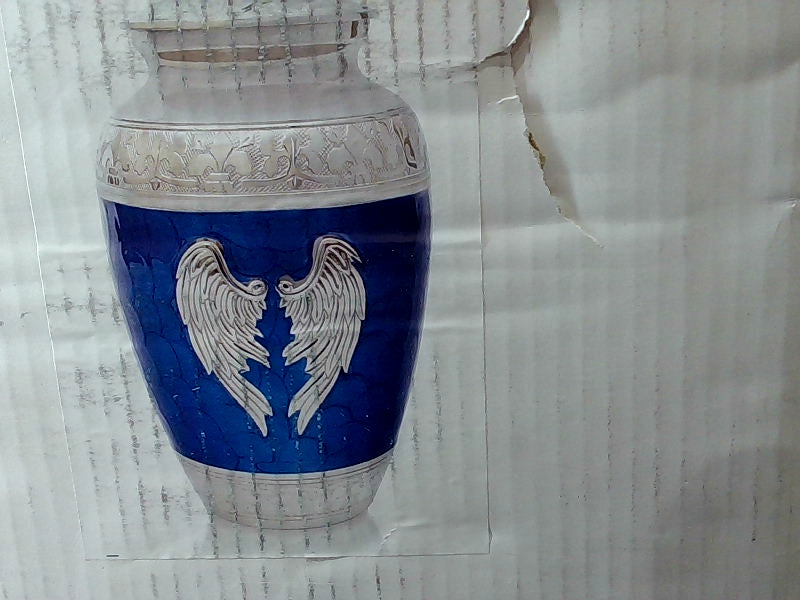 Blue Angel Wing Urn for Adults 300 Pounds Capacity