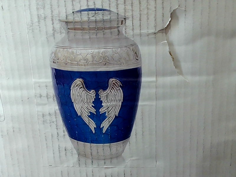 Blue Angel Wing Urn for Adults 300 Pounds Capacity