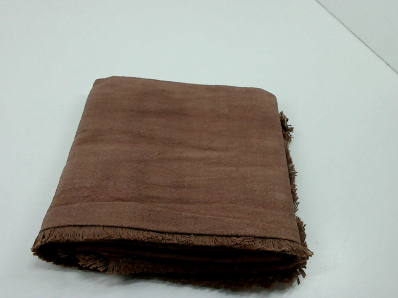 Cinnamon Brown 20x20 Inch Decorative Pillow Cover