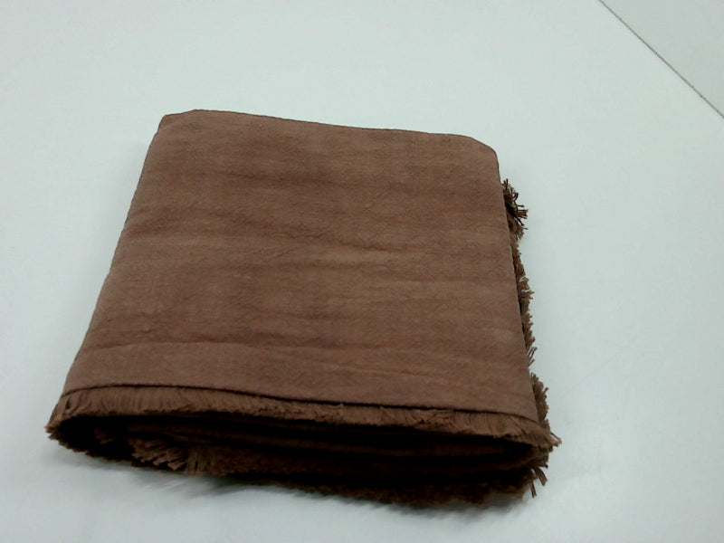 Cinnamon Brown 20x20 Inch Decorative Pillow Cover