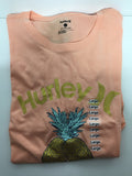 Hurley Women Size Large Orange Durabuck