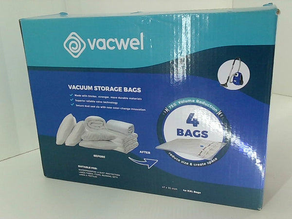 Vacwel Vacuum Color Clear Size 47 X 35 Inch