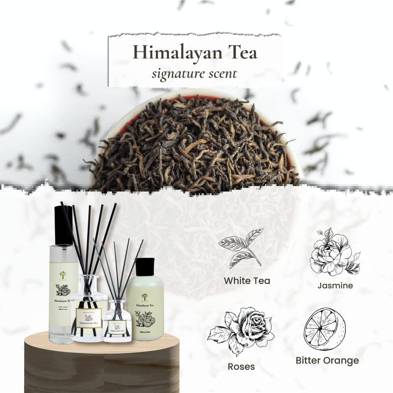 Himalayan Tea Reed Diffuser Aromatherapy Home Fragrance 1.6 Oz