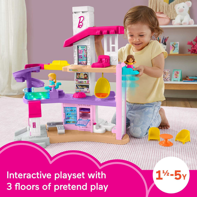 Toddler Dreamhouse Playset with Music and Lights