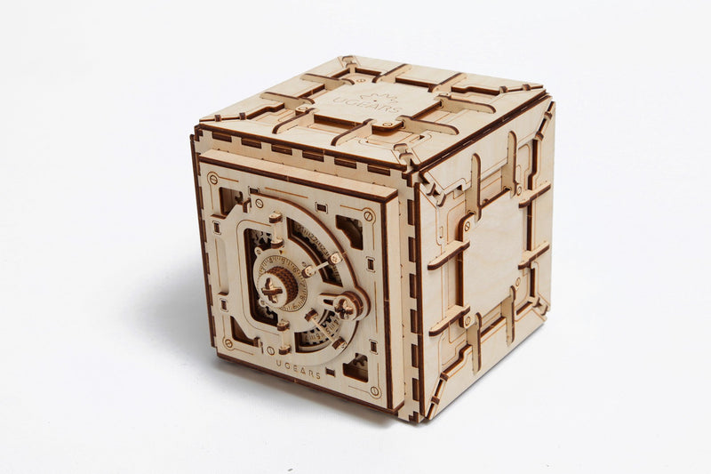 UGEARS Model Safe Kit 3D Wooden Puzzle DIY Mechanical Safe